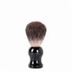Bifull Blaireau de rasage Manche Plastique Noir Poils Sanglier