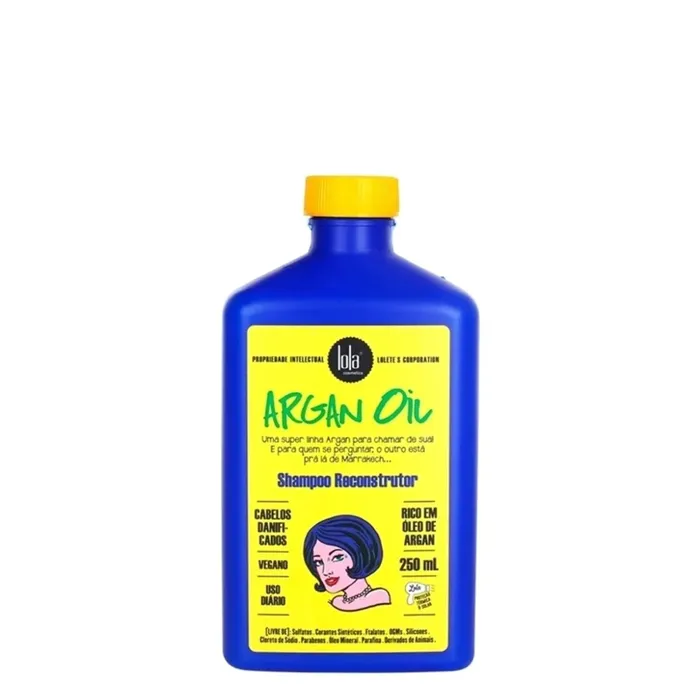 Lola Cosmetics Óleo de Argan Champô Reconstruidor 250ml