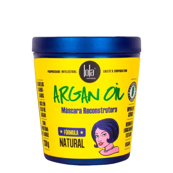 Lola Cosmetics Óleo de Argan Máscara Reconstruidora 230g
