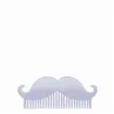 ZZ Men Hardy Folk Peigne Barbe et Moustache Métal