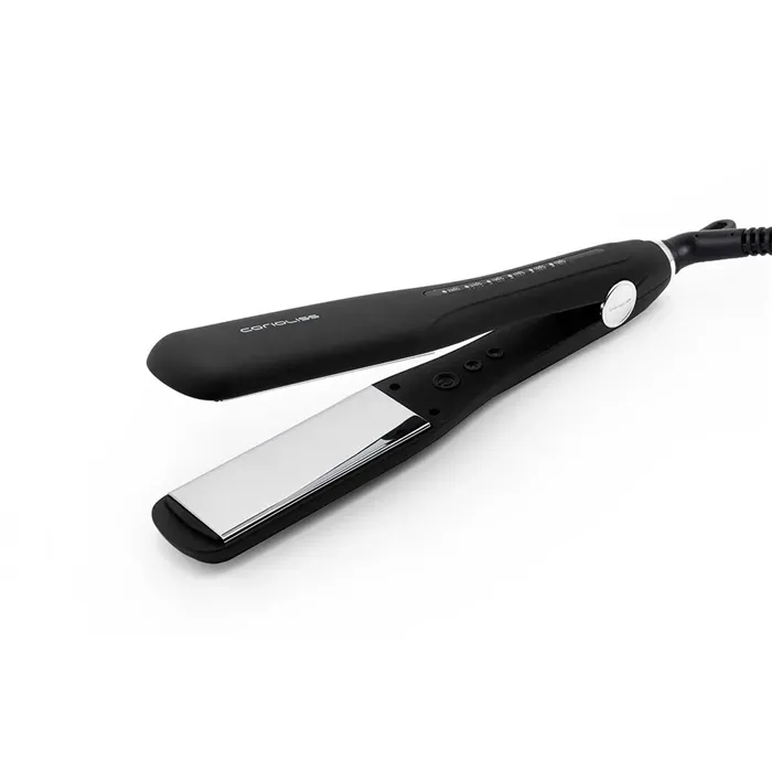 Corioliss The Wide Black Soft Prancha de Cabelo