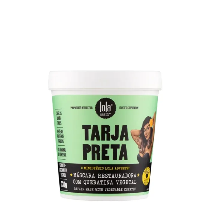 Lola Cosmetics Tarjeta Preta Mascara Restauradora 230g