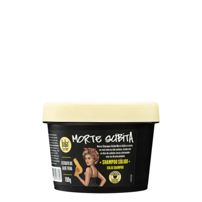 Lola Cosmetics Shampoo Solide Morte Súbita 100 g