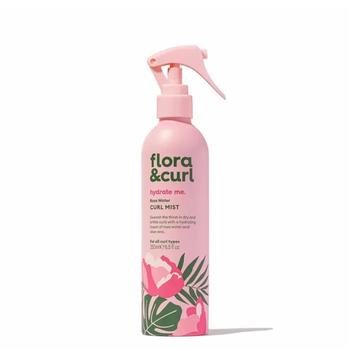 Flora & Curl Hydrate Me Rose Water Curl Mist 250ml