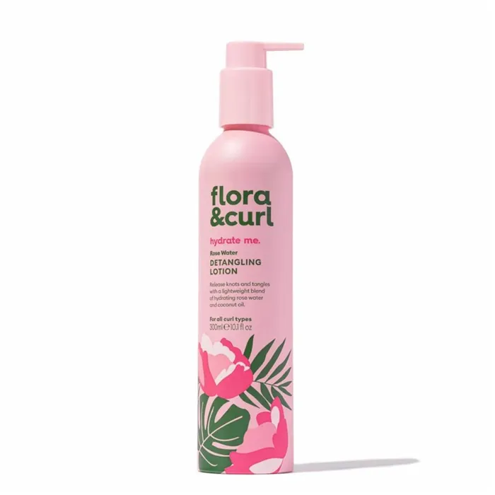 Flora & Curl Hydrate Me Rose Water Detangling Lotion 300ml