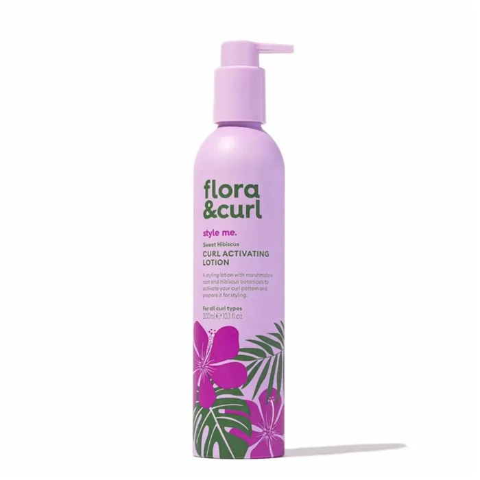 Flora & Curl Style Me Sweet Hibiscus Curl Activation Lotion 300ml
