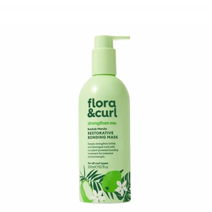 Flora & Curl Strengthem Me Baobab Marula Bonding Mask 300ml