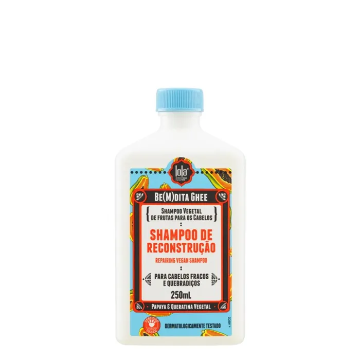 Lola Cosmetics Be(M)Dita Ghee Shampoo Reconstrução Papaye & Kératine 250 ml