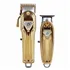 Máquina de Cortar Cabelo Perfect Beauty Pack Gold Clipper + Trimmer
