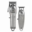 Máquina de Cortar Cabelo Perfect Beauty Pack Silver Clipper + Trimmer
