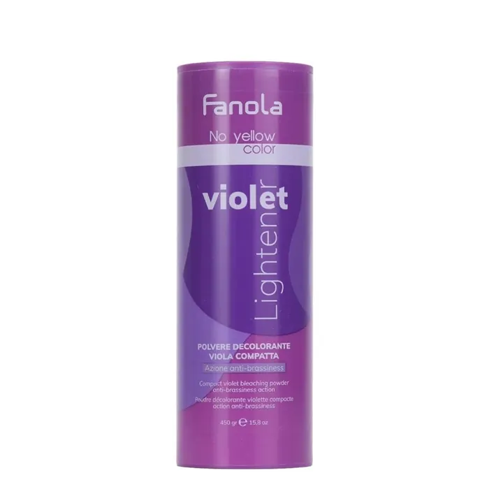 Fanola No Yellow Polvo Decolorante Sin Amoniaco Violeta 450g