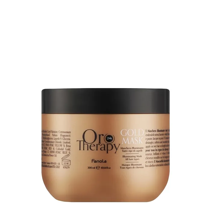 Máscara Iluminadora Fanola Oro Therapy