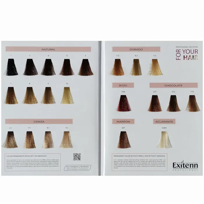 Exitenn Color Permanente Sin Amoniaco 60ml