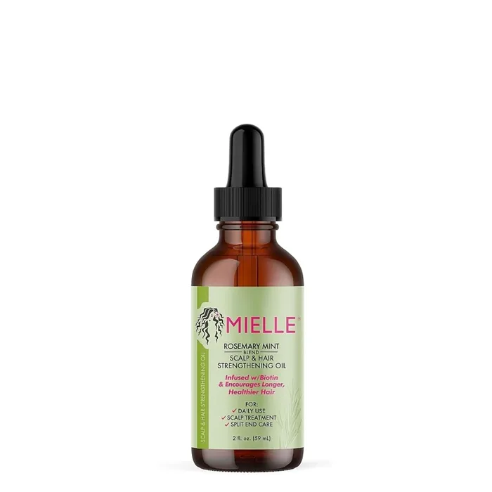 MIelle Rosemary Mint Scalp & Hair Strengthening Oil 59ml