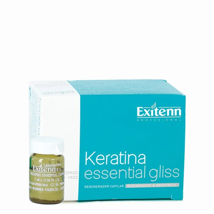 Tratamento Capilar Exitenn Keratin Essential Gliss 12x7ml