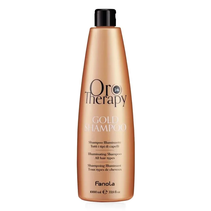 Fanola Oro Therapy Gold Illuminating Shampoo