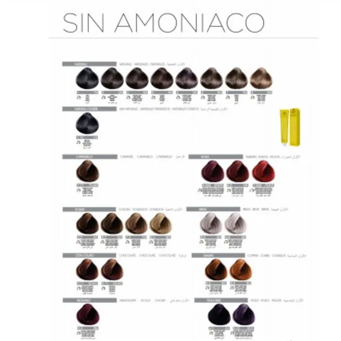 Cover Line Ammonia Free Tinte Sin Amoniaco 100ml