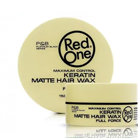 Red One Keratin Matte Hair Wax 150ml