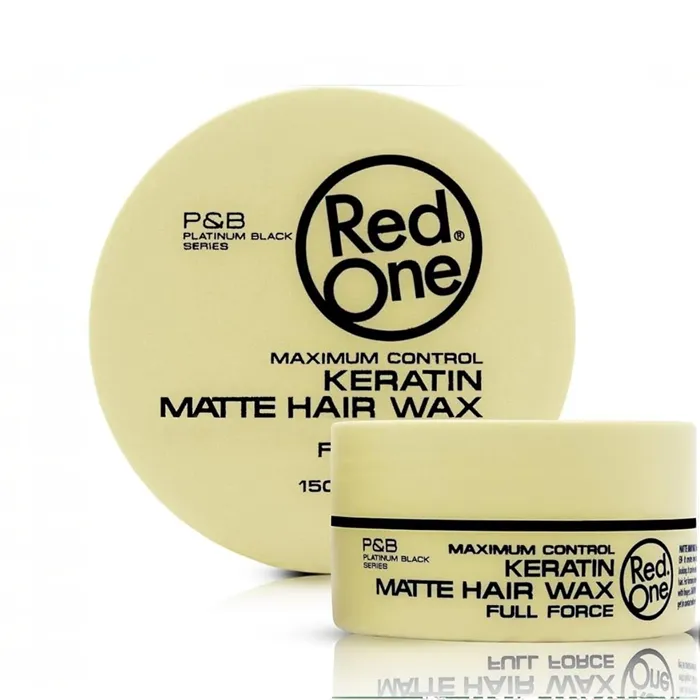 Red One Keratin Matte Hair Wax 150ml