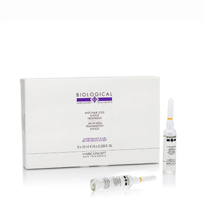 Hair Concept Biological Tratamiento Anticaida Shock 6x10ml