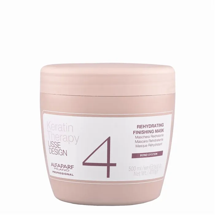 Alfaparf Keratin Therapy Lisse Design Nº4 Máscara de Acabamento 500ml