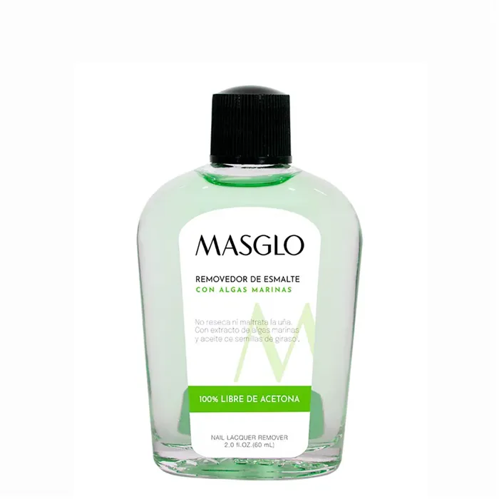 Masglo Removedor de Esmalte Algas Marinas 60ml