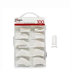 Thuya Tips Manicura Francesa Caja 100uds