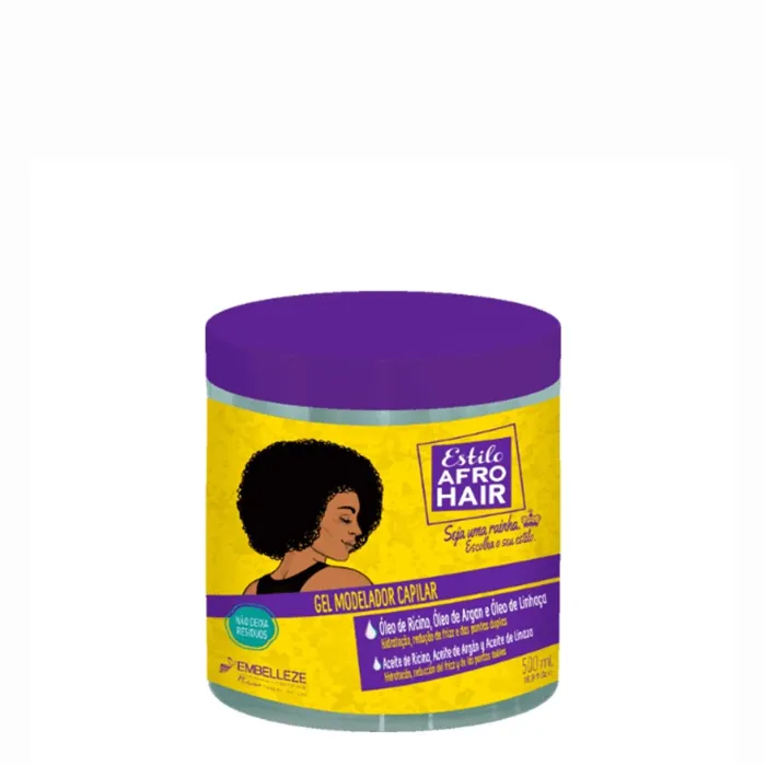 Novex Afrohair Gel Modelador 500ml