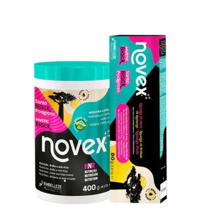 Novex Santo Black Poderoso Pack