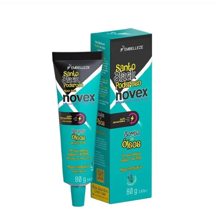 Novex Santo Black Puissant Recharge 80 g