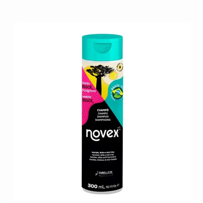 Novex Santo Black Poderoso Champú 300ml