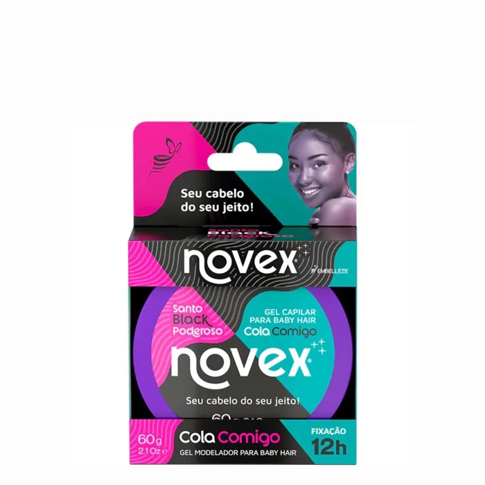 Novex Santo Black Poderoso Gel 60g
