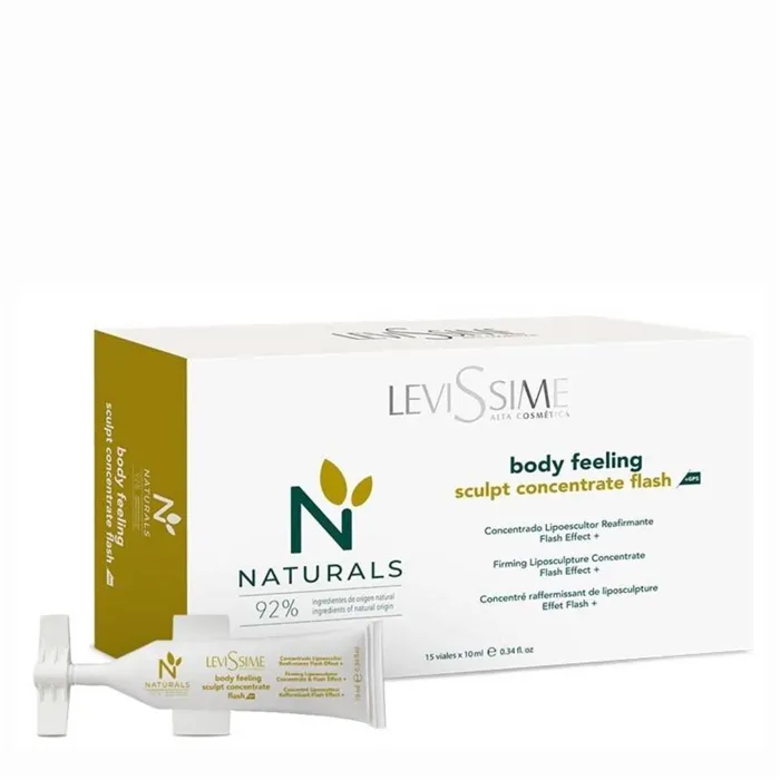 LeviSsime Naturals Body Feeling Sculpt Concentrate Flash 14x10ml
