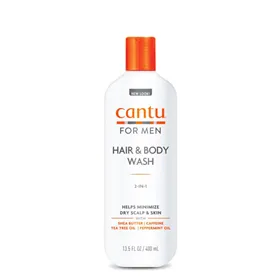 Cantu Mens 3 em 1 Champô Amaciador Lavagem Corpora 400ml
