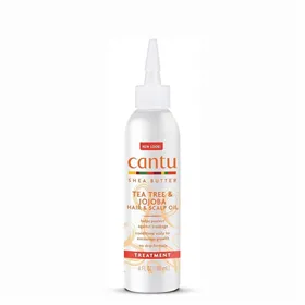 Óleo Capilar e para Couro Cabeludo de Chá Verde, Jojoba e Manteiga de Karité Cantu 180ml