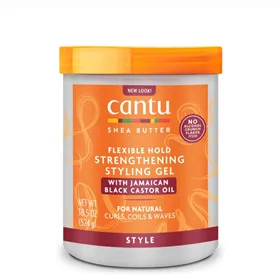 Cantu Natural Jamaican Black Castor Oil Strength Styling Gel 524g