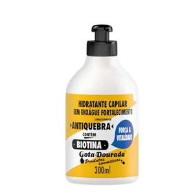 Gota Dourada Creme Pentear Fortalecimento Biotina 300ml