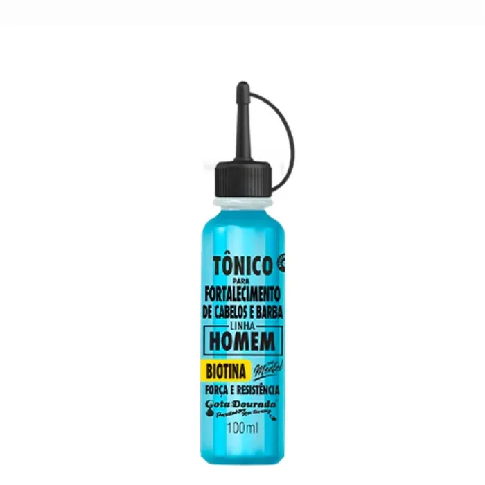 Gota Dourada Lotion tonique Cheveux & Barbe Biotine 100 ml