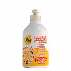 Gota Dourada Creme Démêlante Clubinho Bouclés 300 ml