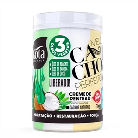 Gota Dourada Creme Coiffante Mon Curl Parfait 3 Huiles Végétales 1 kg