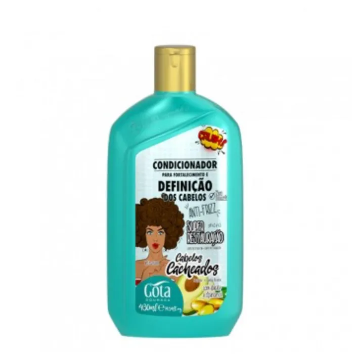 Gota Dourada Après-shampoing Renforcement Boucles 430 ml