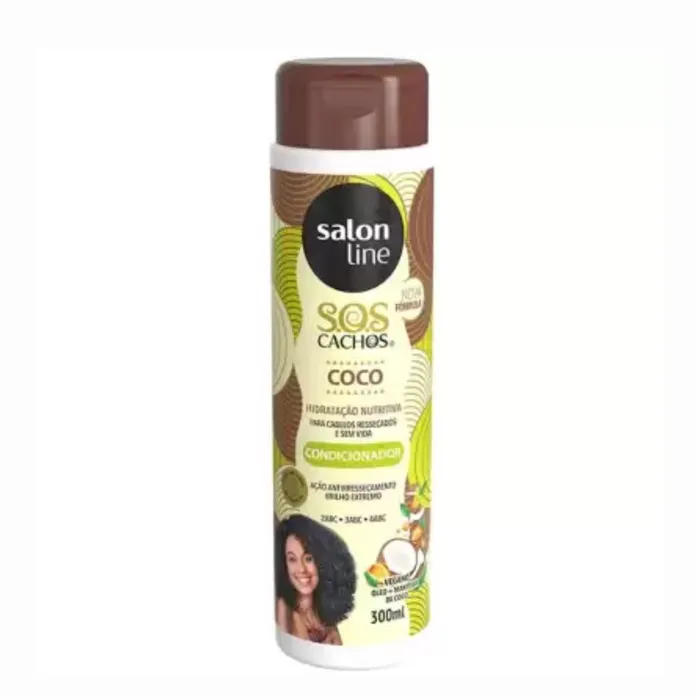 Salon Line SOS Oleo de Coco après-shampoing 300 ml