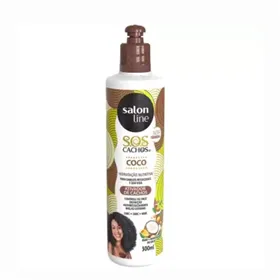 Salon Line SOS Óleo de Coco Ativador de Caracóis 300ml
