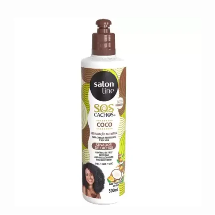 Salon Line SOS Oleo de Coco Ativador Cachos 300ml