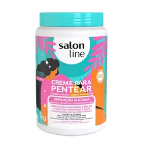 Salon Line Crema Pentear Definiçao Maxima 1kg