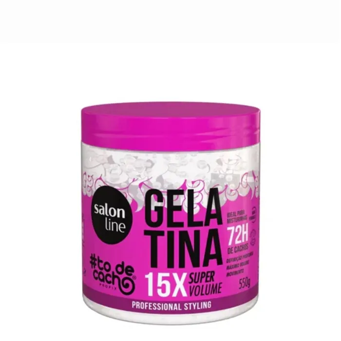 Salon Line To de Cacho Gelatina Super Volumen 550gr