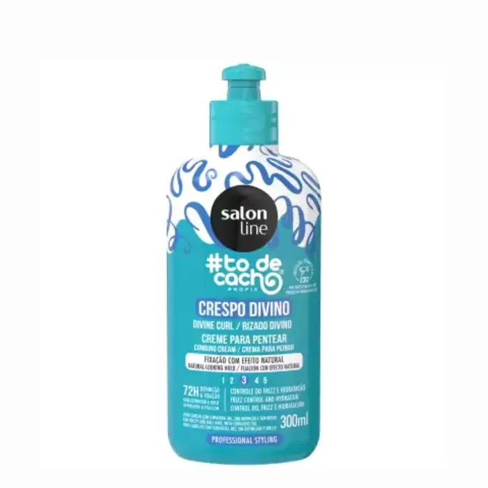 Salon Line To de Cacho Crema de Peinar Crespo Divino 300ml