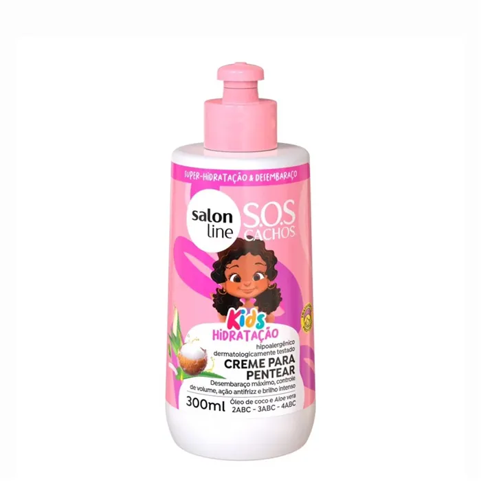 Salon Line Kids SOS Cachos Crema de Peinado 300ml