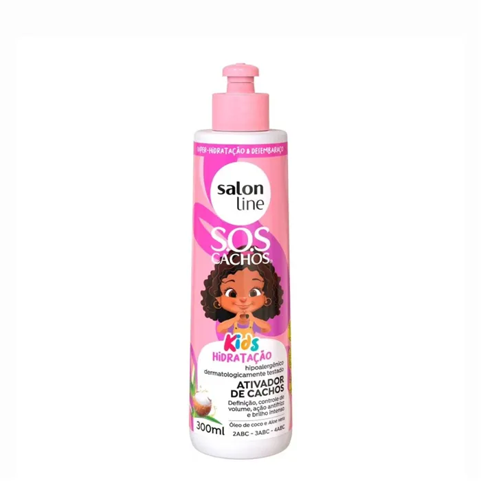 Salon Line Kids SOS Cachos Activador de Caracóis 300ml
