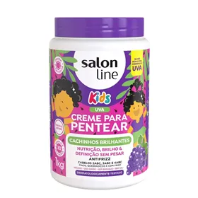 Salon Line Kids Cachinhos Brilhantes Creme de Pentear 1kg